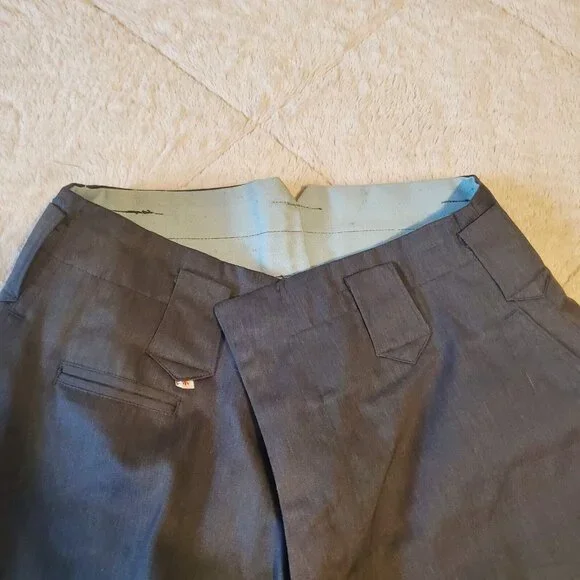 Men's Gray Riding Pants - Picture 7 of 14